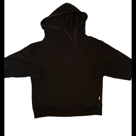 Marika black sweatshirt jacket Small - Picture 1 of 5